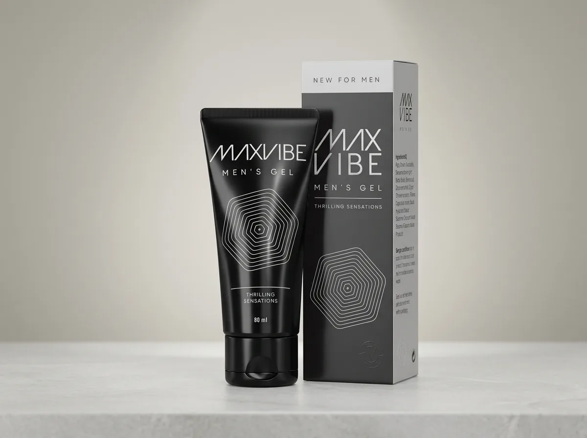 Opakowanie żelu Max Vibe 80 ml — widok neutralny